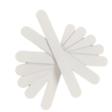 Cre8tion Mini Nail Wood File Grit 80/80 White - 50pcs