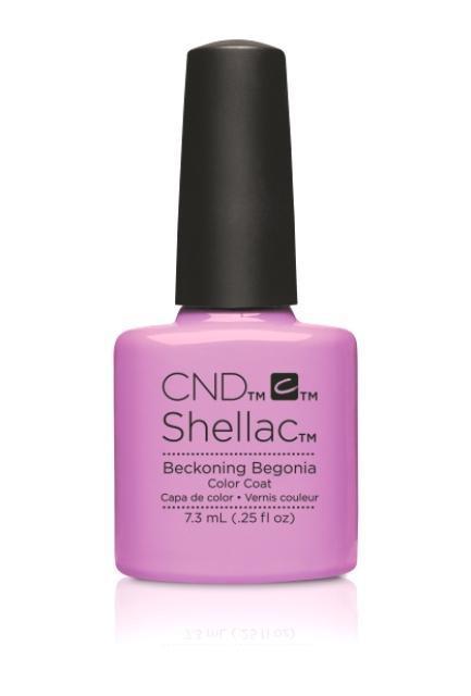 CND, CND Shellac Beckoning Begonia, Mk Beauty Club, Gel Polish Color