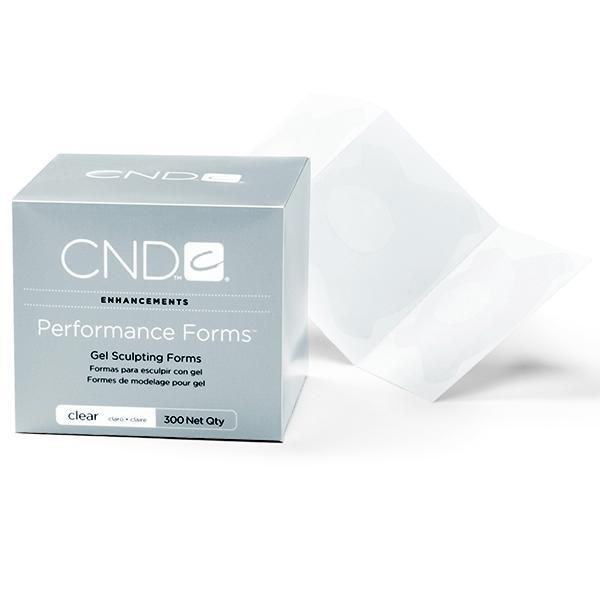 CND, CND Performance Forms - Gel Sculpting Forms Clear 300 Labels, Mk Beauty Club, Nail Forms