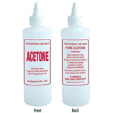 Soft N Style- Imprinted Nail Solution Bottle - Acetone - 8oz #B62