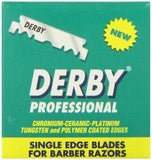 Derby, Derby Professional Single Edge Razor Blades - Stainless Steel 100/pk, Mk Beauty Club, Razor Blades