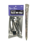 SNS Steel Duck Bill Clips 12pcs #138HC-S