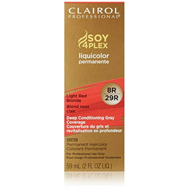 Clairol Pro Soy4PLEX #8R/29R Light Red Blonde