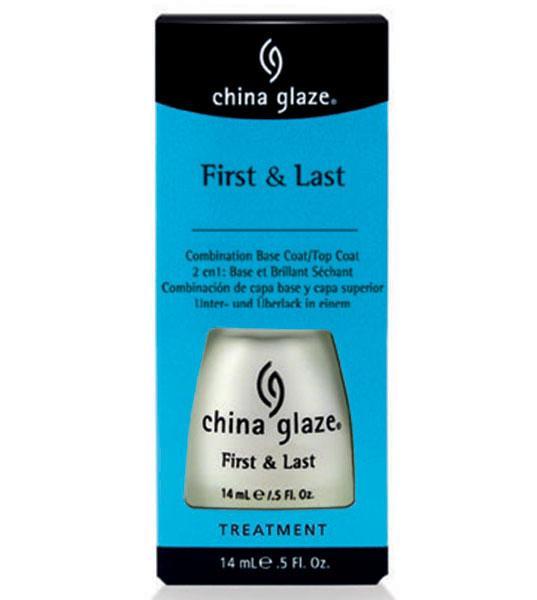 China Glaze, China Glaze - First Last - Base Coat & Top Coat, Mk Beauty Club, Nail Polish
