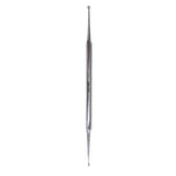 Double-Sided Curette Cuticle Cleaner Satin Edge Nail Pusher