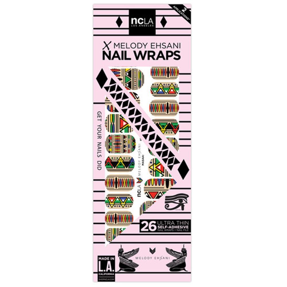 NCLA, NCLA - Massai - Nail Wraps, Mk Beauty Club, Nail Art