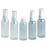 Soft N Style, Soft N Style- Clear Travel Bottle Set 2 oz - 5pc, Mk Beauty Club, Bottles / Pumps