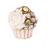Fuschia Nail Art - Cupcake - Light Pink