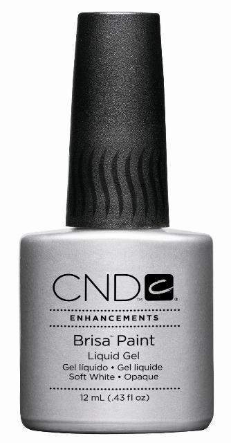 CND, CND Brisa Paint - Soft White, Mk Beauty Club, Gel Polish