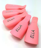 Ella, Ella Soak Off Remover Clip - Peach 2Pack (10pcs), Mk Beauty Club, Gel Remover Clips