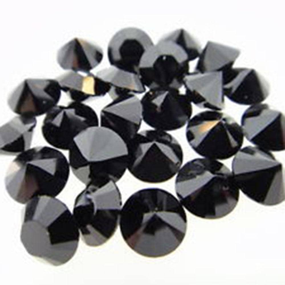 Swarovski, Swarovski Crystals 1088 - Black Diamond SS29 - 9pcs, Mk Beauty Club, Nail Art