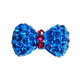 Fuschia, Fuschia Nail Art Charms - Crystal Blue Bow, Mk Beauty Club, Nail Art Charms