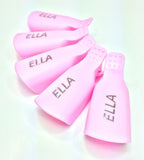 Ella, Ella Soak Off Remover Clip - Pink 2Pack (10pcs), Mk Beauty Club, Gel Remover Clips