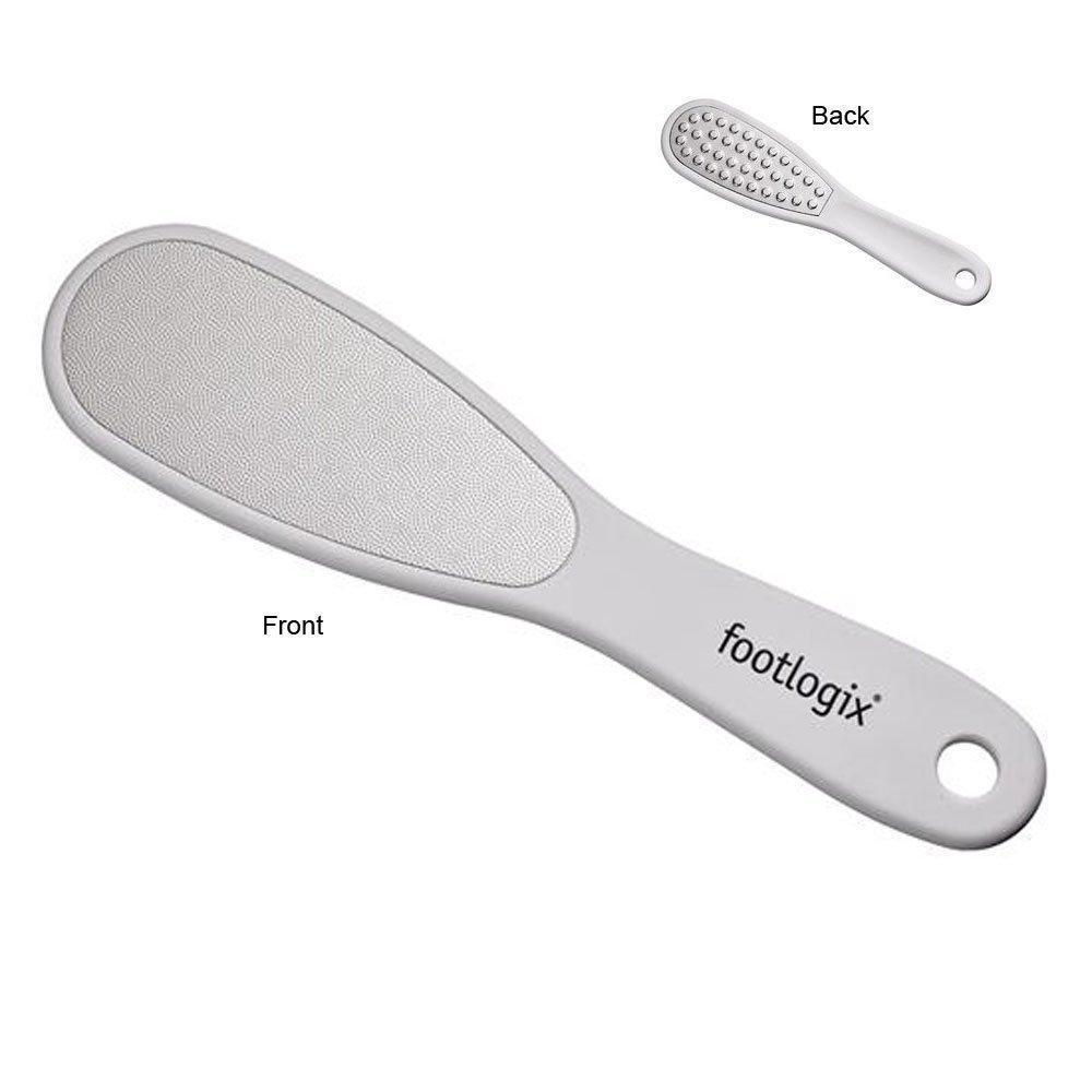 Footlogix, Footlogix Foot File Double Sided Rubberized Handle, Mk Beauty Club, Foot File