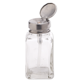 DL Glass Pump Dispenser Bottle 6oz #C334