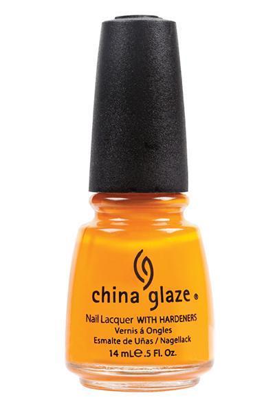 China Glaze, China Glaze - Papaya Punch, Mk Beauty Club, Nail Polish