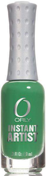 Orly, Orly Instant Artist - Leafy Green, Mk Beauty Club, Nail Art