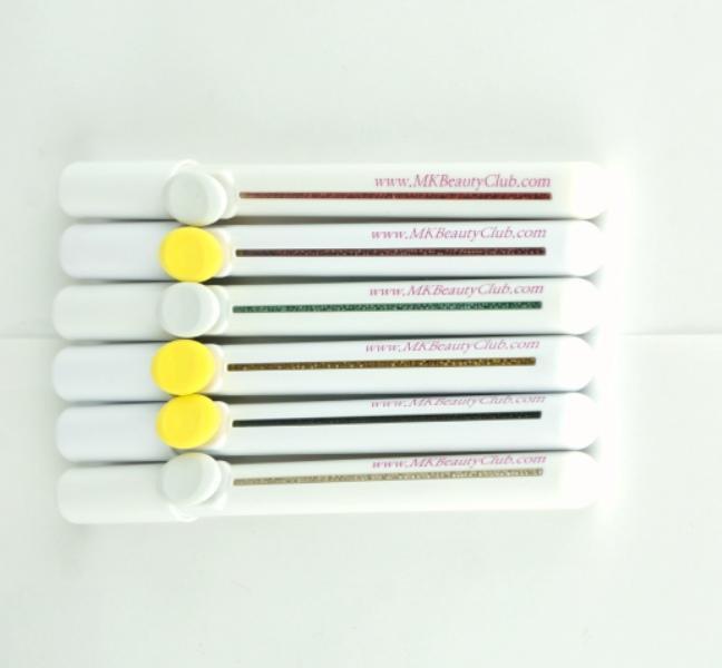 MK Beauty Club, Brion Pen Nail Art Applicator  (6 Colors), Mk Beauty Club, Nail Art