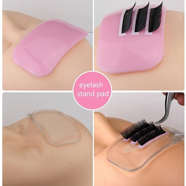Eyelash Extension Silicone Pad Eyelash Holder – Mk Beauty Club
