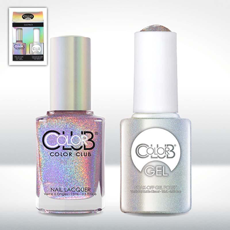 Color Club, Color Club Gel Duo - HALO - Cloud Nine, Mk Beauty Club, Gel + Lacquer Duo