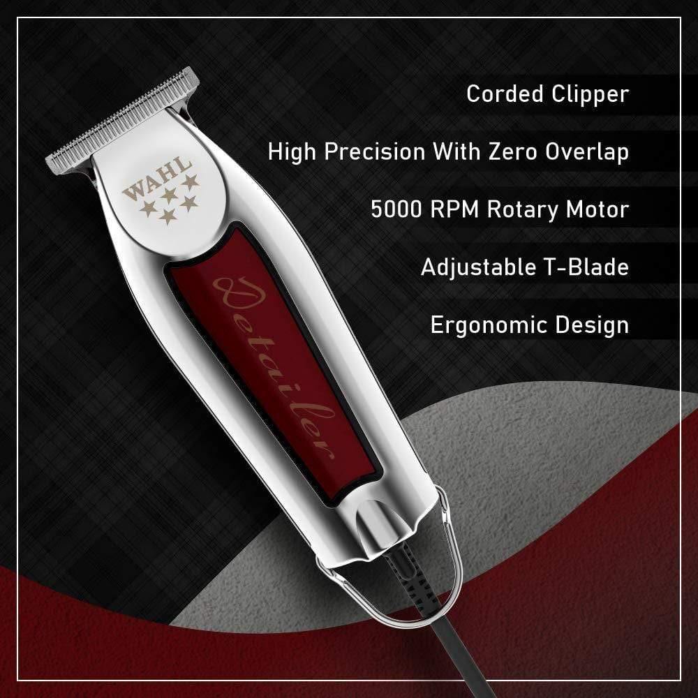 Wahl Professional Sterling Clipper #8700 Great for Professional Stylists and Barbers V5000 Electromagnetic Motor Silver by Wahl Professional