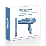 BaByliss Babyliss Nano Titanium 1'' Ultra-Thin & Dryer Prepack Hair Styling Tool Set - Mk Beauty Club