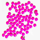 Fuschia, Fuschia Nail Art - Neon Pink Studs - Large Circle, Mk Beauty Club, Metal Parts