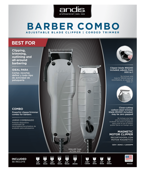 Andis Barber Combo Envy Clipper  T-Outliner Trimmer – Mk Beauty Club
