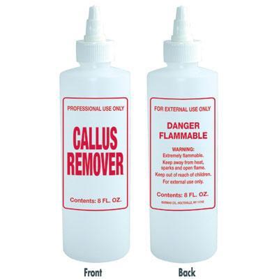 Soft N Style, Soft N Style-  Imprinted Nail Solution Bottle Callus Remover - 8oz, Mk Beauty Club, Bottles / Pumps