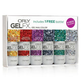 Orly Gel FX - Glitter Gels - 6 Shades
