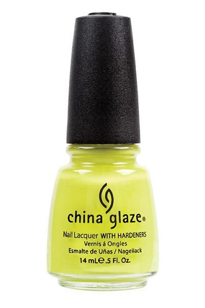 China Glaze, China Glaze - Electric Pineapple, Mk Beauty Club, Nail Polish