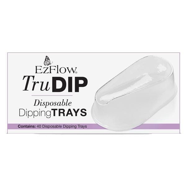 Ez Flow, Ezflow TruDIP 40 Disposable Dipping Trays, Mk Beauty Club, Dip System Kit