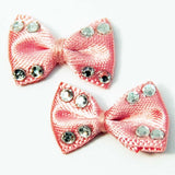 Fuschia, Fuschia Nail Art Charms - Cloth Bow - Pink, Mk Beauty Club, Nail Art Charms