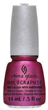 China Glaze, China Glaze - Infra-Red - Hologram Series, Mk Beauty Club, Nail Polish