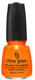 China Glaze, China Glaze -  Orange You Hot, Mk Beauty Club, Nail Polish