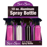 Soft N Style, Soft N Style- Aluminum Spray Bottle 10oz - Silver, Mk Beauty Club, Spray Bottle