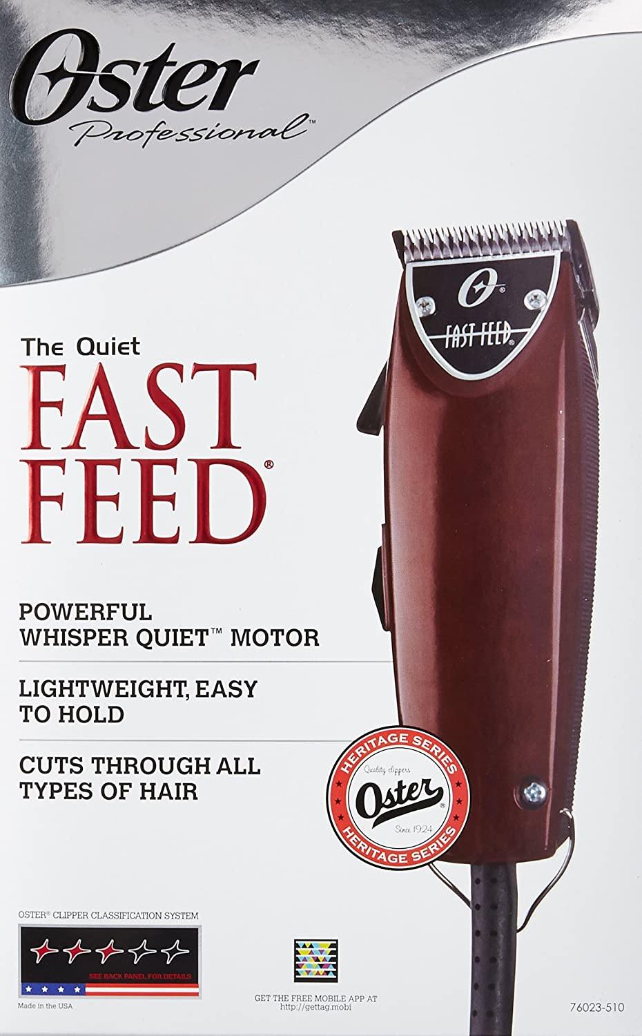 Oster Fast Feed Adjustable Pivot Motor Hair Clipper 76023-510 – Mk Beauty  Club