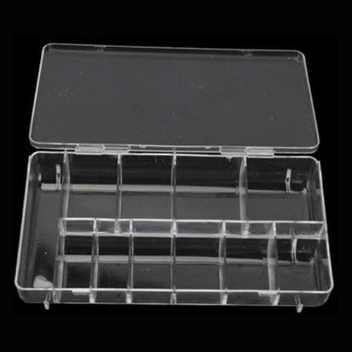 Nail Supply, Clear Storage Container Tray, Mk Beauty Club, Storage Container