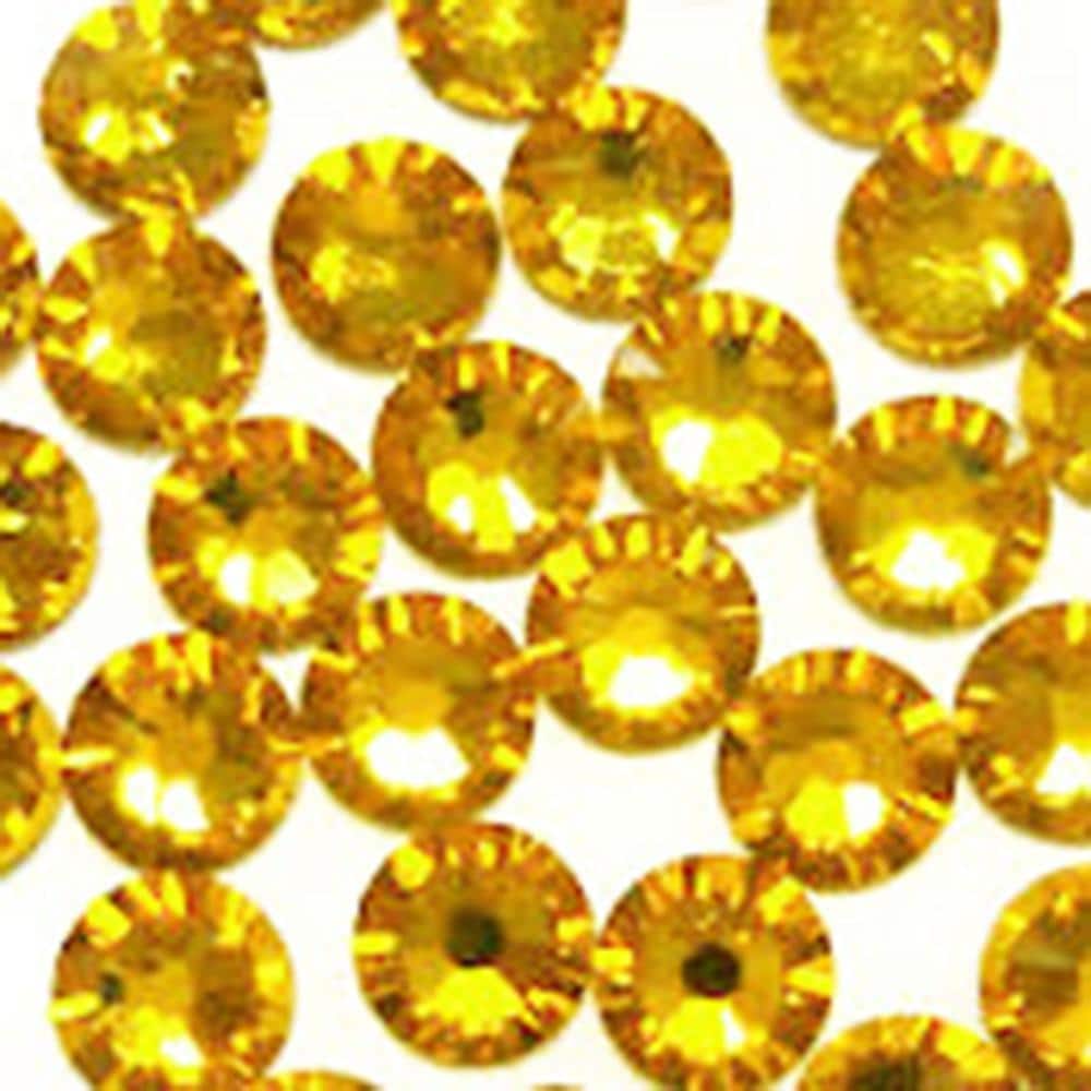 Swarovski, Swarovski Crystals 2058 - Light Topaz SS20 - 30pcs, Mk Beauty Club, Nail Art