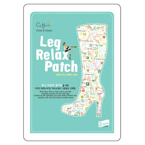 Cettua, Cettua - Leg Relax Patch - 2 Sheets/Bag, Mk Beauty Club, Body Mask