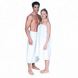 Scalpmaster Terry Cloth Velcro/white Spa Wrap #3042