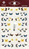 Nail Art Sticker - Hotep Yoko #003 Butterfly (disct)