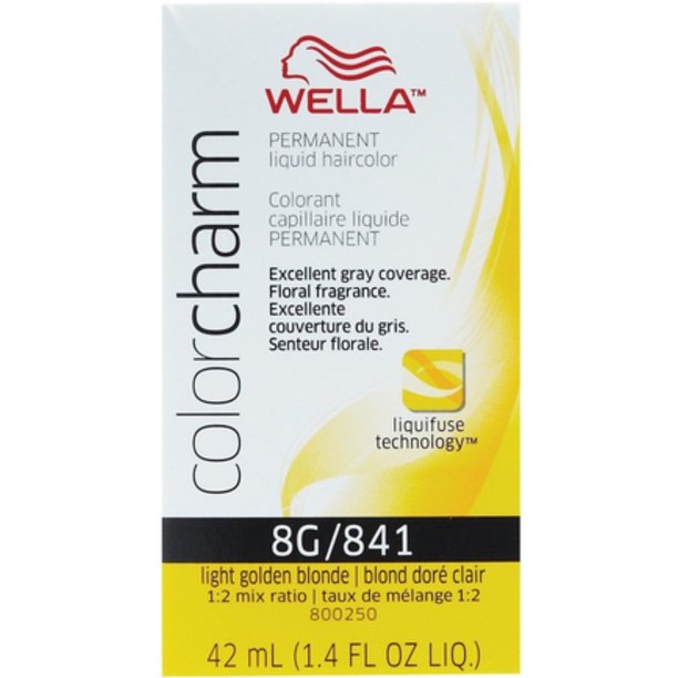 Wella Color Charm 8G #841 - Light Gold Blonde