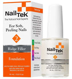 Nail Tek FOUNDATION 2 Ridge Filler For Soft, Peeling Nails