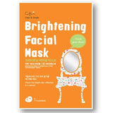 Cettua, Cettua - Brightening Facial Mask - 12 Sheets With Display Box, Mk Beauty Club, Sheet Mask