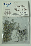 Nail Art Crystals AB - #4 (1440pcs)