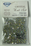 Nail Art Crystals AB - #12 (1440pcs)