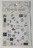 Nail Art Sweet Notes Stickers