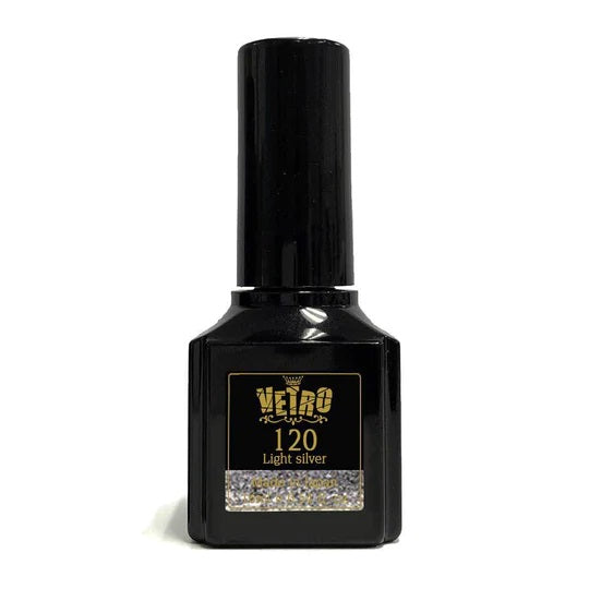Vetro GP Bottle Black Line #120 - Light Silver