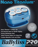 BabylissPro Nano Titanium x 5 Jumbo Roller Hairsetter #BABNTTS7